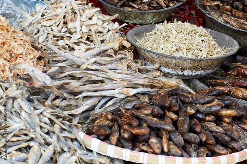 Grocery market and spices of Nepal 