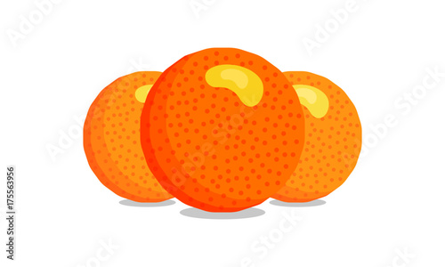 Indian Sweet Laddu. Bundi Laddu. Motichur Ladoo. Isolated on white. photo