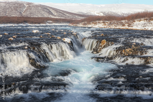 Bruarfoss  waterfall  - Iceland
