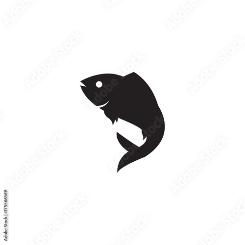 fish silhouette logo