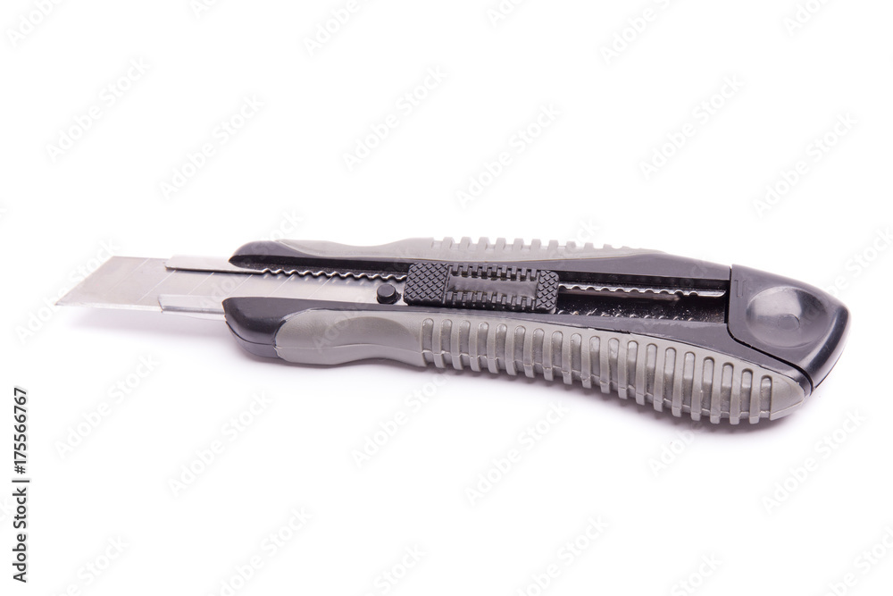 Obraz premium Paper knife isolated on white background