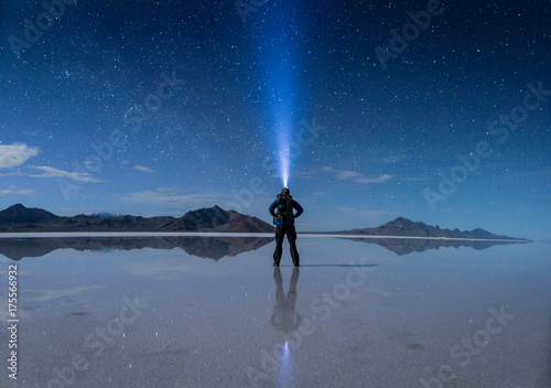reflections on a starry night  © Patrick