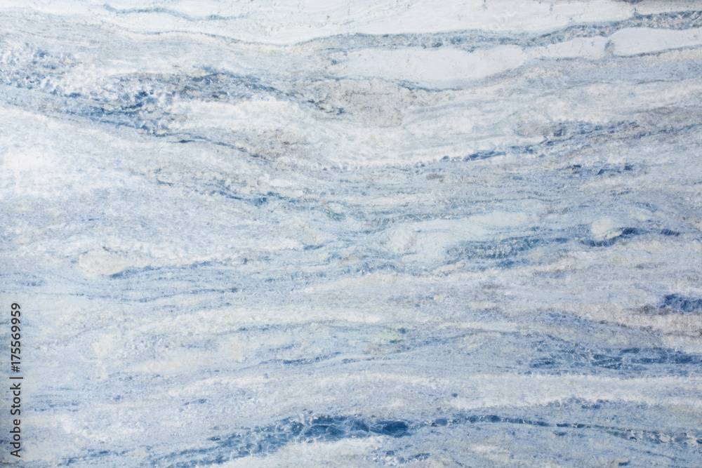 Close up of blue abstract background. Ink marble texture.