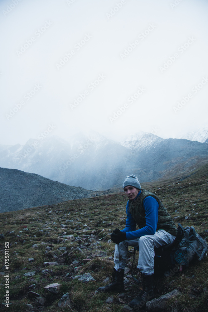 Trip to mountains of Siberia