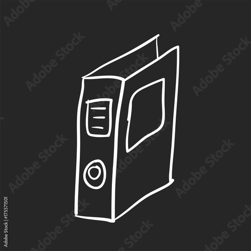 Illustration of folder icon