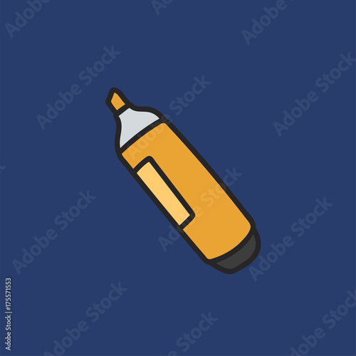 Vector of stationery doodle style