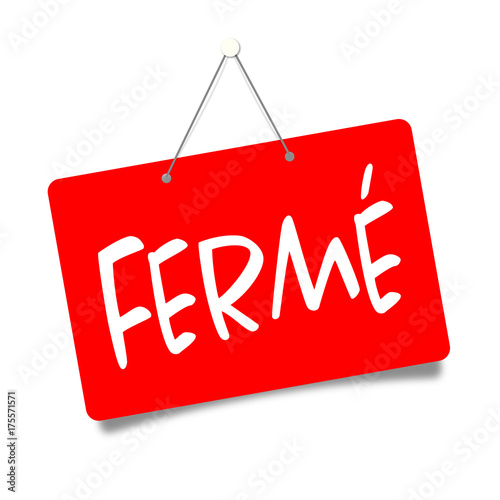 Fermé