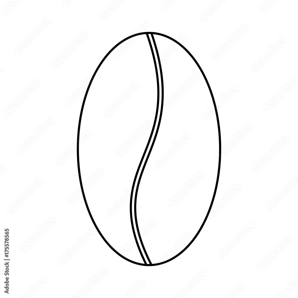 coffee grain vector illustration coffee grain vector illustration