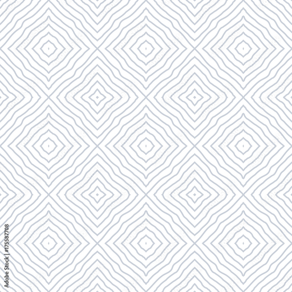 Decorative freehand seamless vector pattern