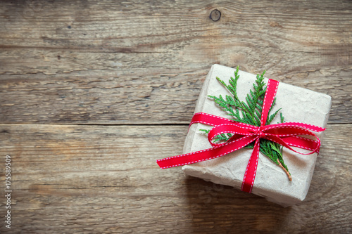 Tableau sur toile Christmas gift box