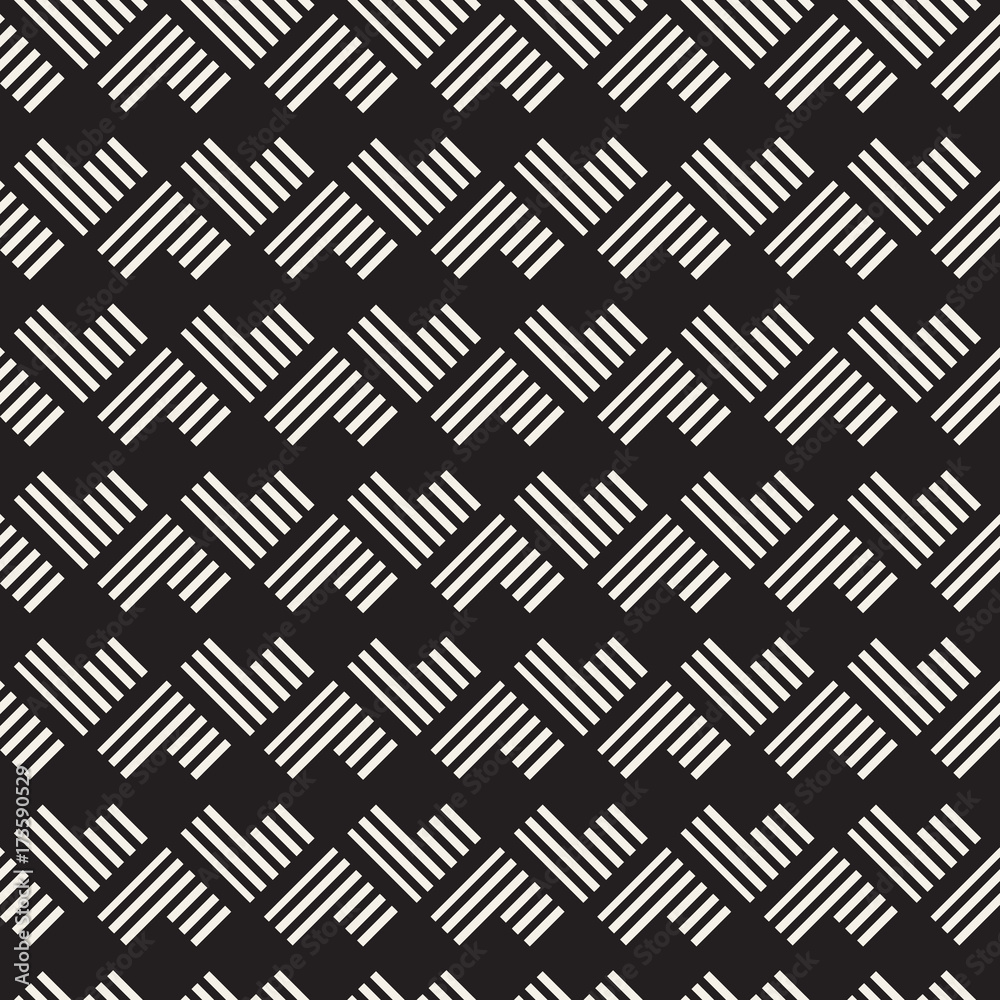 Seamless pattern with stripes. Vector abstract background. Stylish lattice structure Seamless pattern with stripes. Vector abstract background. Stylish lattice structure