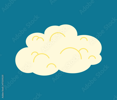 Dough isolated. Piece of dough. Baker product. Vector illustration.
