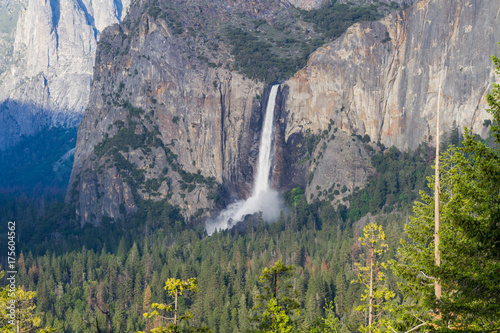 Bridalveil Fall in Yosemite National Park