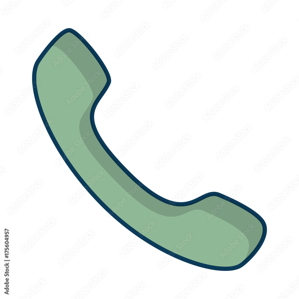 phone service isolated icon phone service isolated icon