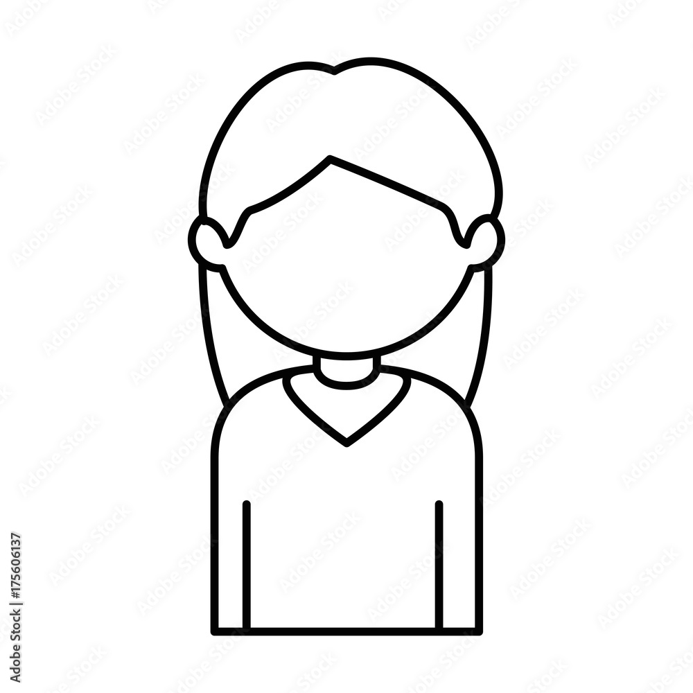 beautiful businesswoman avatar character