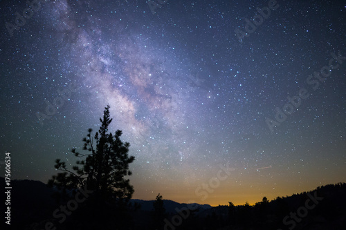 Milkyway Galaxy in the Sierra Nevada of California