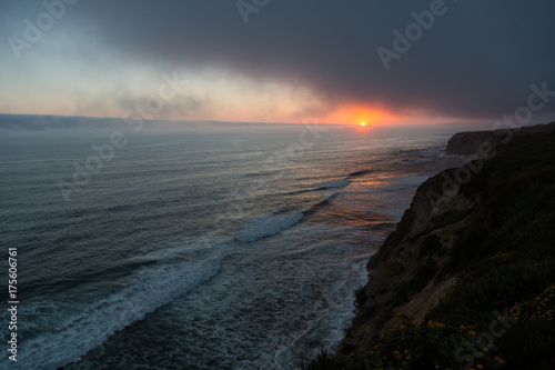 Wallpaper Mural Sunset on the Pacific ocean from Big Sur Torontodigital.ca