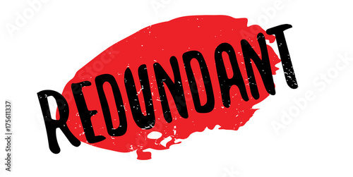 Redundant rubber stamp. Grunge design with dust scratches. Effects can be easily removed for a clean, crisp look. Color is easily changed.