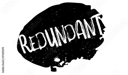Redundant rubber stamp. Grunge design with dust scratches. Effects can be easily removed for a clean, crisp look. Color is easily changed.