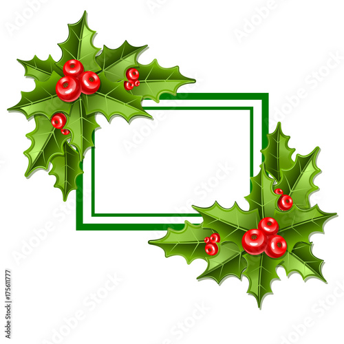 frame christmas mistletoe 10eps