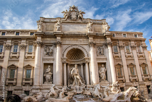 Fontana di Trevi in Rom, Italien