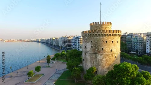 White tower in Thessaloniki photo