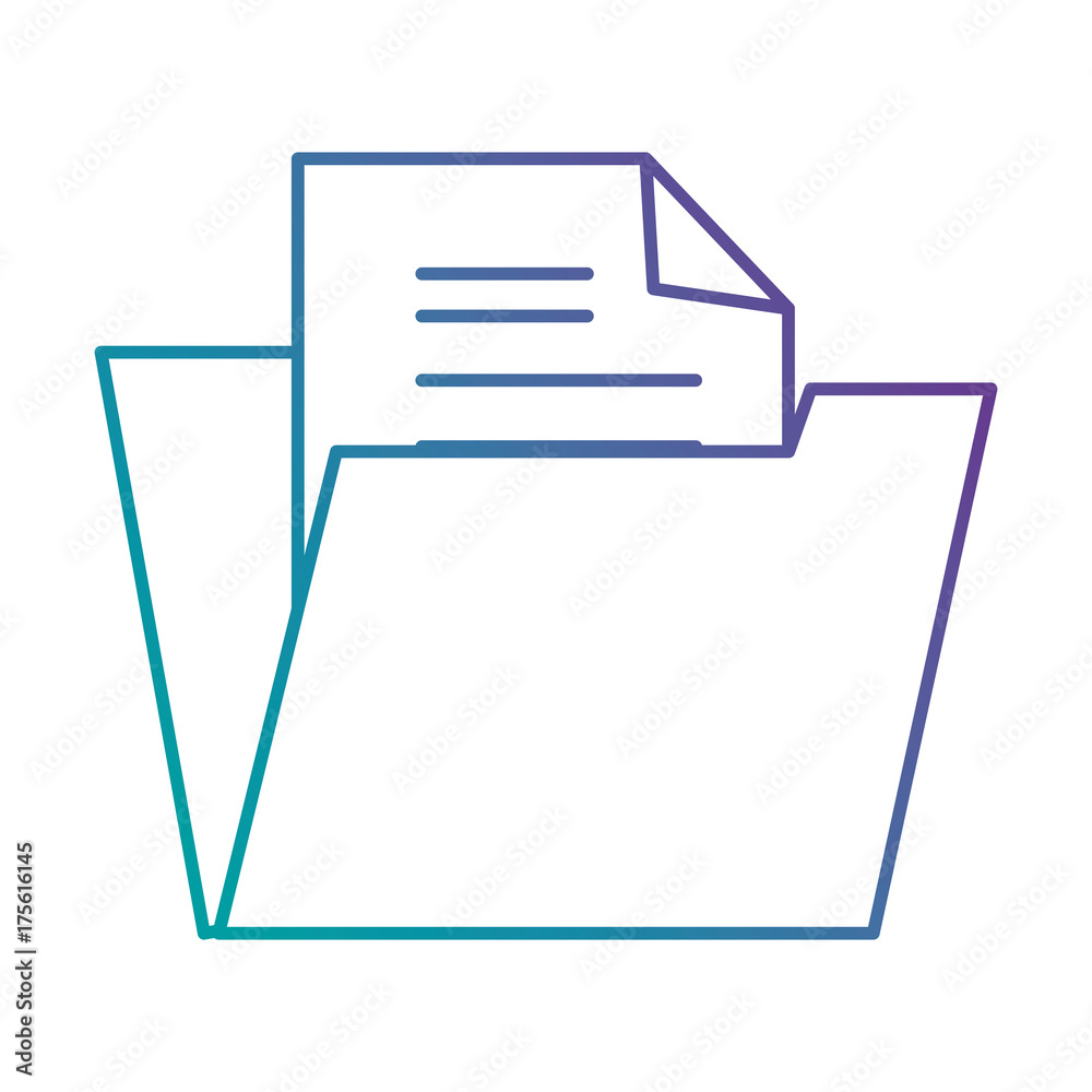 folder document isolated icon folder document isolated icon