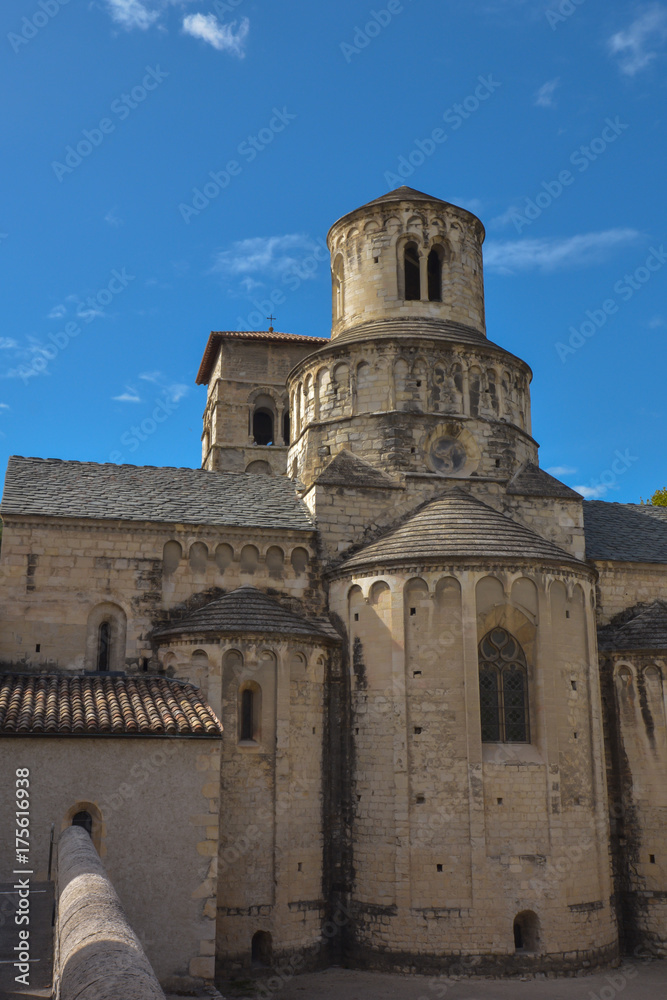 Eglise abbatiale Sainte Marie in Cruas Frankreich Eglise abbatiale Sainte Marie in Cruas Frankreich