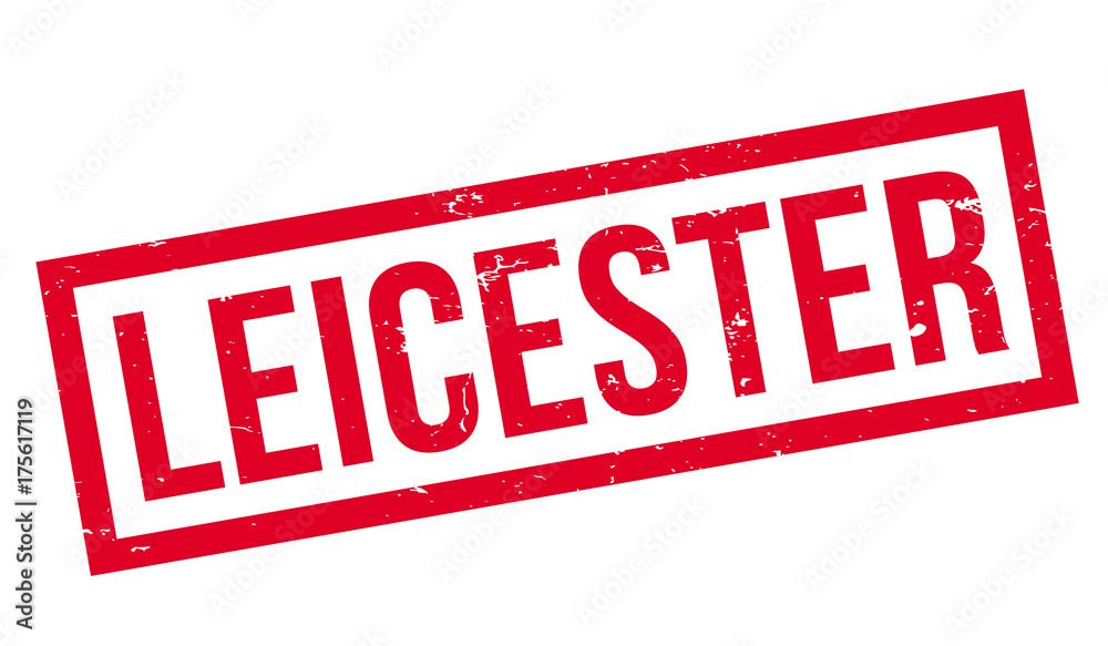 Leicester rubber stamp. Grunge design with dust scratches. Effects can be easily removed for a clean, crisp look. Color is easily changed. Leicester rubber stamp. Grunge design with dust scratches. Effects can be easily removed for a clean, crisp look. Color is easily changed.