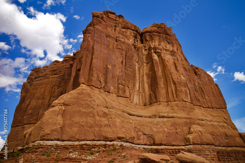 Rock massif formation