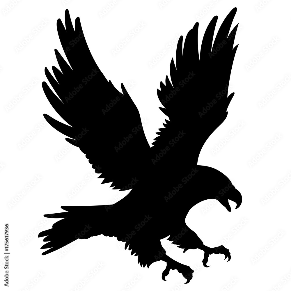 Eagle silhouette 001 Eagle silhouette 001
