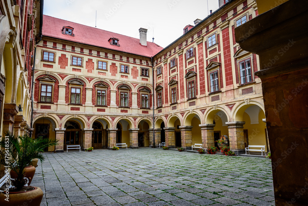 Naklejka premium Czech castle Libochovice