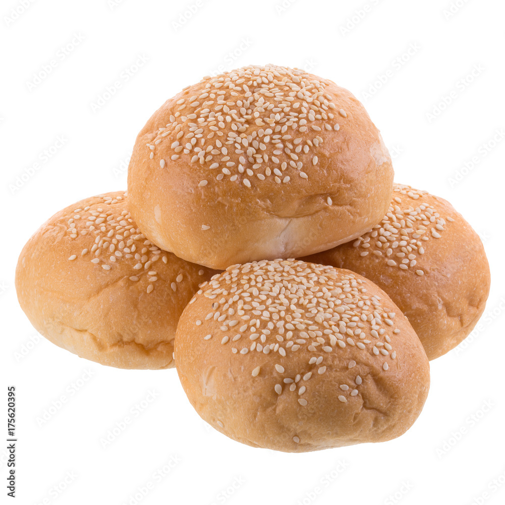 freshly baked bread isolated on white background freshly baked bread isolated on white background