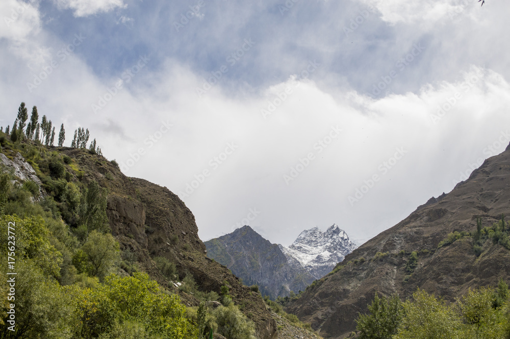 Naanga Parbat Covered in Clouds !