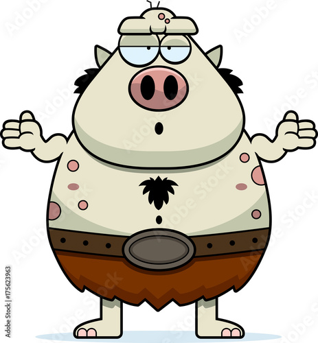 Confused Cartoon Troll