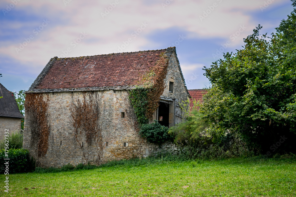 Sur la route, dans l'Aveyron