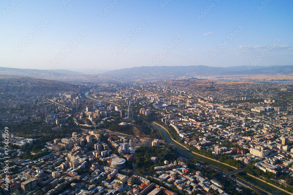 Tbilisi from the heights.