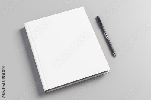White office book