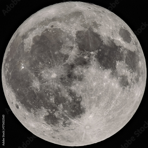  Full Moon at 1280mm photo