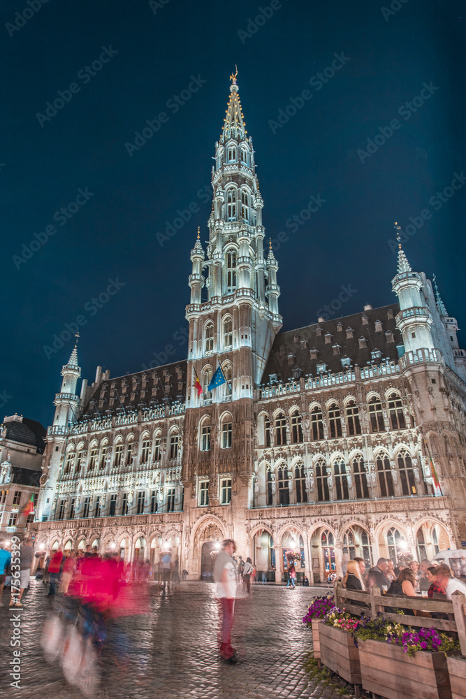 Brussels by night