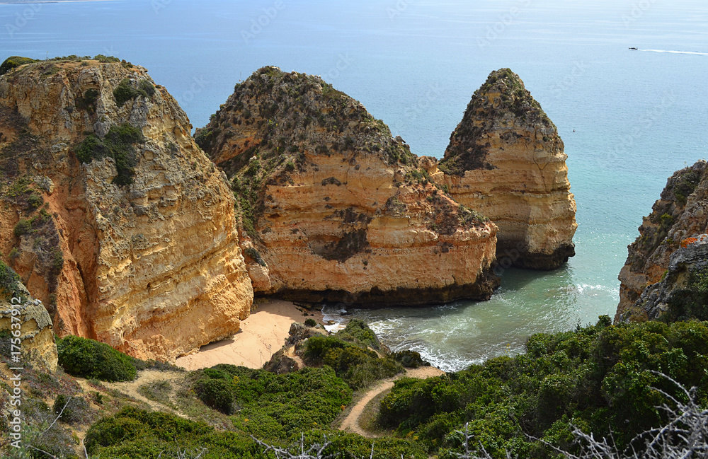 Portugal rocky beach