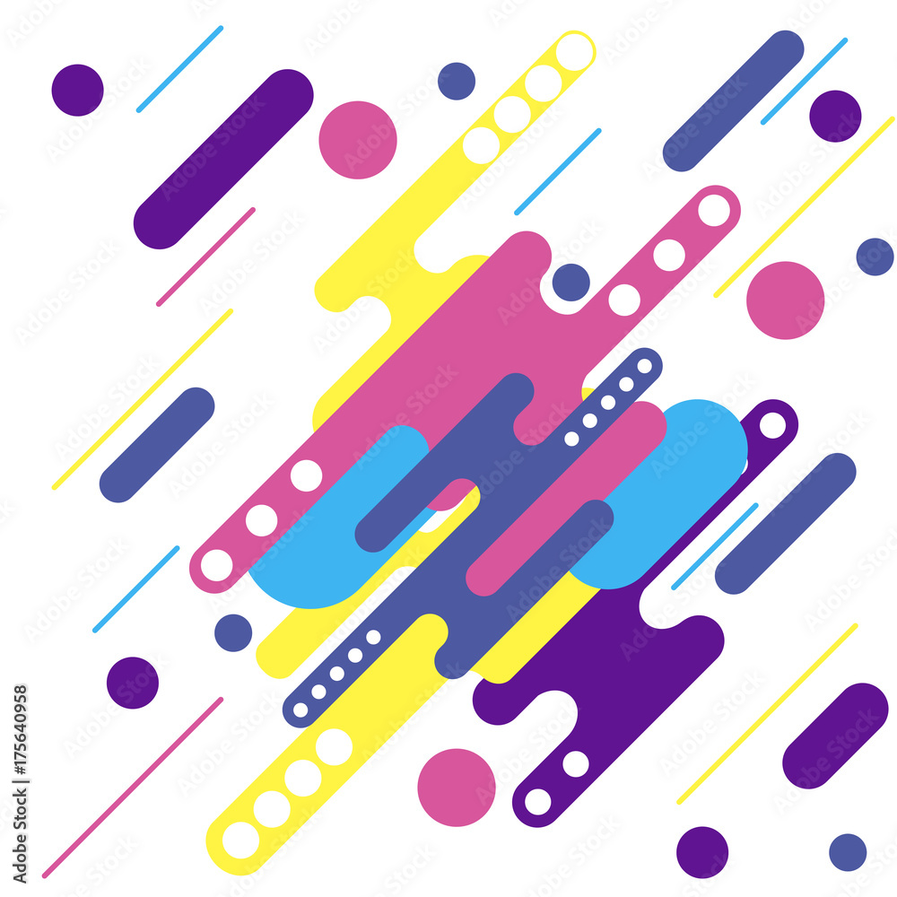 Abstract geometric background. Colorful image. Abstract geometric background. Colorful image.
