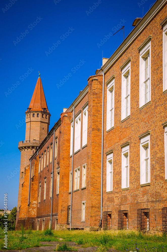 Obraz premium Gothic Piast Castle (Zamek Piastowski) in Legnica, Silesia, Poland