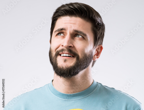 Bearded man portrait photo