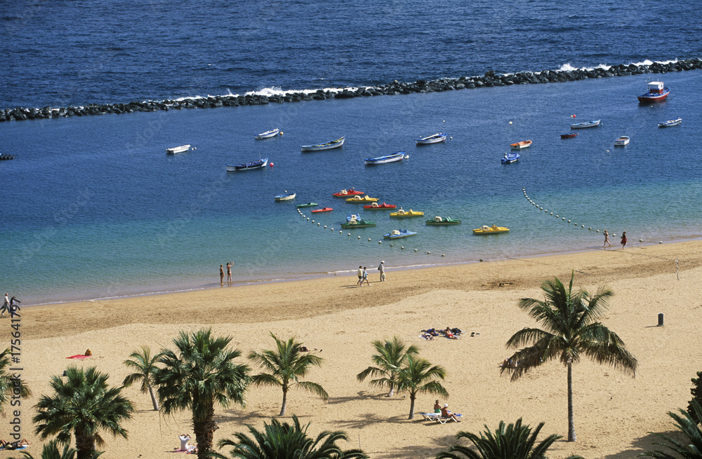 San Andres, Playa de las Teresitas, Tenerife, Canary Islands, Spain, Europe