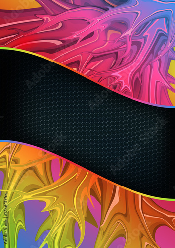 Colorful background with space for text