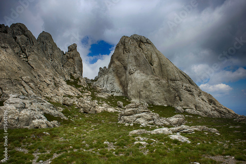 Tulove grede, part of Velebit mountain in Croatia, landscape