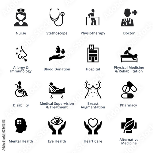 Medical Specialties Icons - Set 2 