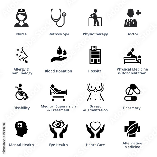 Medical Specialties Icons - Set 2
