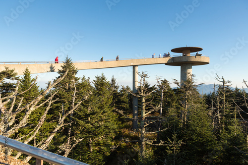 Photography Clingman's Dome: the highest point in Great Smoky Mountains National Park